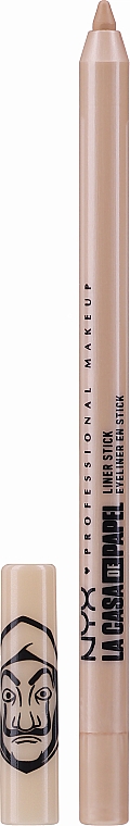 Wasserfester Eyeliner - NYX Professional Makeup La Casa De Papel Liner Stick — Bild N5