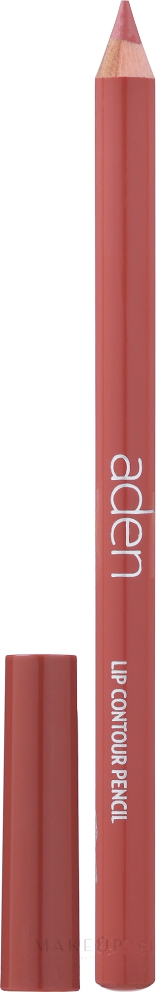 Lippenkonturenstift - Aden Cosmetics Lip Contour Pencil — Bild 01 - Nude