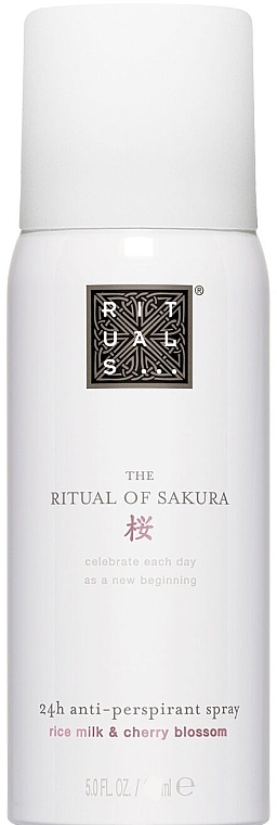 Deospray Antitranspirant mit Reismilch und Kirschblüte - Rituals The Ritual Of Sakura Antiperspirant Spray — Bild N1