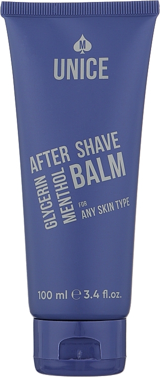 After Shave Balsam mit Menthol und Glyzerin - Unice After Shave Balm — Bild N1