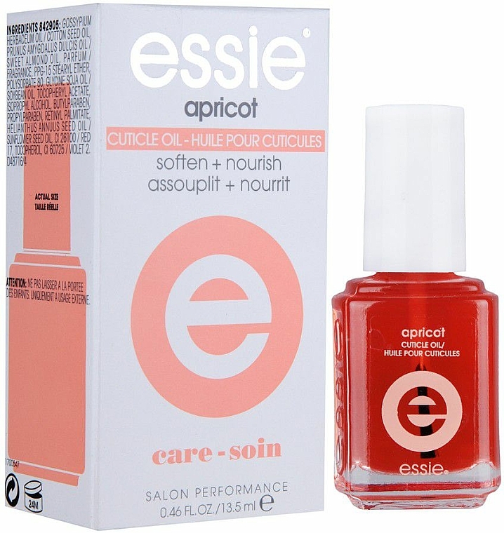 Weichmachendes und nährendes Nagelhautöl mit Aprikose - Essie Apricot Cuticle Oil — Bild N3