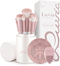 Make-up-Pinsel-Set 7 St. - Luvia Cosmetics Prime Vegan Candy Brush Set — Bild N1