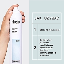 Haarspray mit starkem Halt  - Nioxin Pro Clinical Density Defend Strong Hold Hairspray  — Bild N5