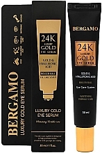 Düfte, Parfümerie und Kosmetik Augenserum mit kolloidalem Gold - Bergamo 24K Luxury Gold Eye Serum