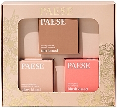 Set - Paese Kiss My Cheeks (Warm) (Rouge 4g + Bronzer 12g + Highlighter 4g)  — Bild N1