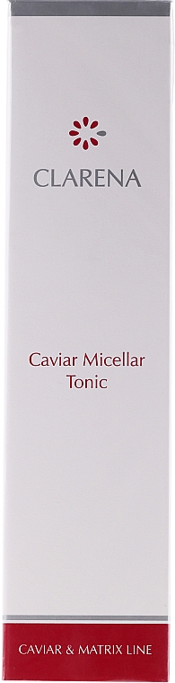 Mizellen-Tonikum mit Kaviarextrakt - Clarena Caviar Micellar Tonic — Bild N2