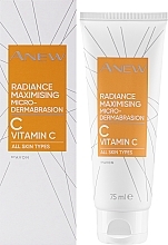 Düfte, Parfümerie und Kosmetik Aufhellendes Mikrodermabrasions-Gesichtspeeling mit Vitamin C - Avon Anew Vitamin C Radiance Maximising Micro-Dermabrasion