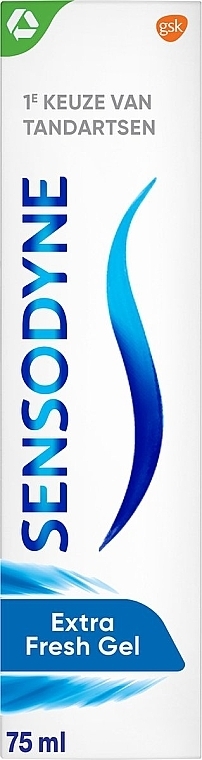 Paste-Gel für empfindliche Zähne - Sensodyne Extra Fresh Gel — Bild N2