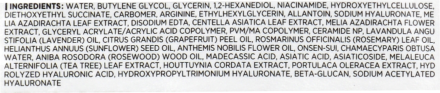 Gesichtsmaske mit Centella Asiatica-Extrakt - JMsolution Centella Care Mask — Bild N2