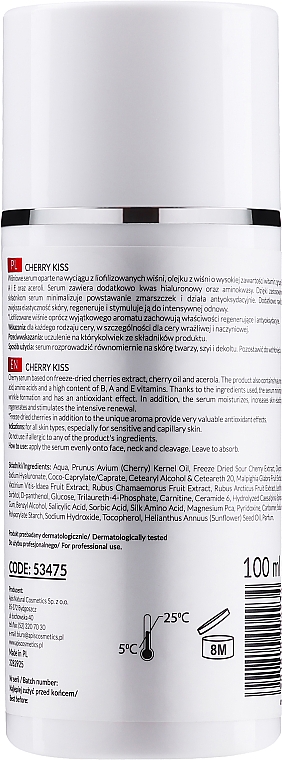 Multivitamin-Gesichtsserum mit gefriergetrockneten Kirschen und Acerola - APIS Professional Cheery Kiss — Foto N2
