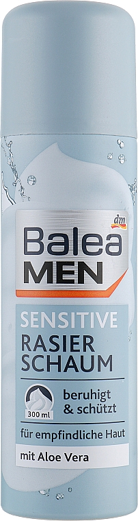 Rasierschaum für empfindliche Haut - Balea Men Sensitive Rasier Schaum — Bild N1