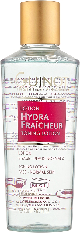 Feuchtigkeitsspendendes Gesichtswasser für normale Haut - Guinot Lotion Hydra Fraocheur — Bild N1