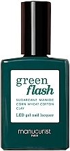 Gellack für Nägel - Manucurist Green Flash Led Gel Nail Laquer — Bild N1