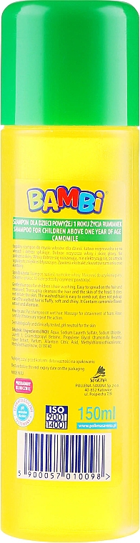 Pollena Savona Bambi Chamomile Shampoo - Shampoo mit Kamille für Kinder — Bild N2