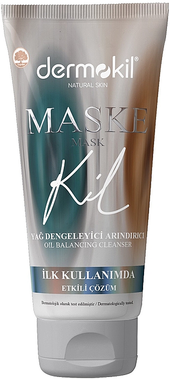 Ausgleichende Maske für fettige Haut - Dermokil Oil Balancing Cleanser Mask — Bild N1