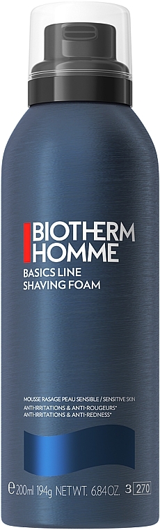 Rasierschaum für empfindliche Haut - Biotherm Sensitive Skin Shaving Foam