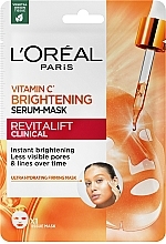 Düfte, Parfümerie und Kosmetik Tuchmaske für das Gesicht - L'Oreal Paris Revitalift Vitamin C