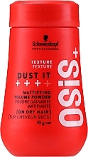 Mattierendes Haarpuder - Schwarzkopf Professional Osis+ Dust It Mattifying Powder  — Bild N1