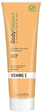 Handcreme mit Vitamin E - Body Respect Silky Hand Cream With Viramin E — Bild N1