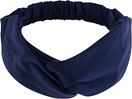 Haarband Knit Twist dunkelblau - MAKEUP Hair Accessories — Bild N1