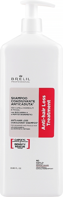 Shampoo gegen Haarausfall - Brelil Anti-Hair Loss Treament Coadjuvant Shampoo  — Bild N1