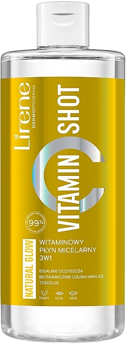 Mizellenwasser mit Vitaminen - Lirene Vitamin Shot Vitamin Micellar — Bild N1
