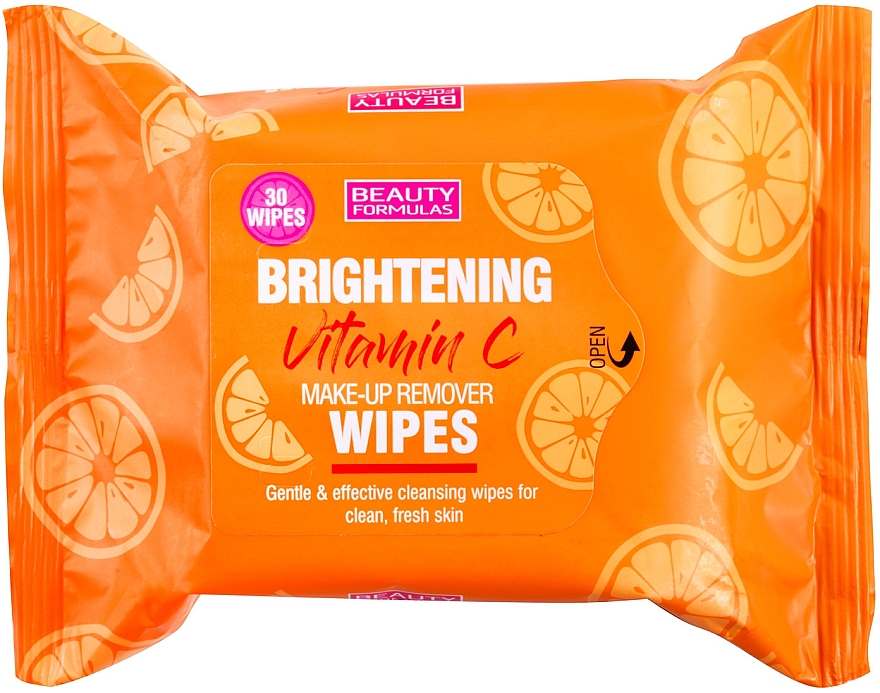 Abschminktücher mit Vitamin C - Beauty Formulas Brightening Vitamin C Makeup Wipes — Bild N1
