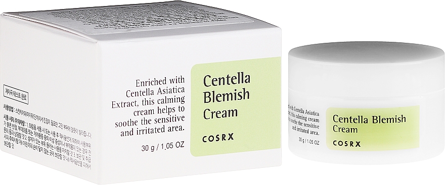 Gesichtscreme mit Indischem Wassernabel - Cosrx Centella Blemish Cream — Bild N1
