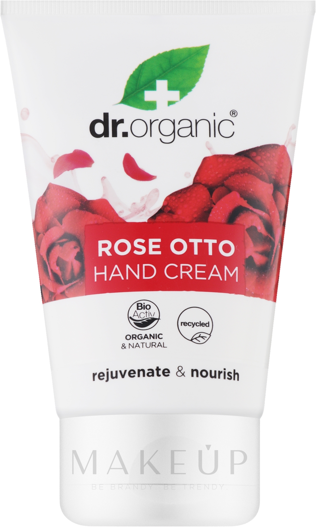 Creme für Hände und Nägel Rosa Otto - Dr. Organic Bioactive Skincare Organic Rose Otto Hand & Nail Cream — Bild 125 ml