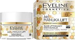 Düfte, Parfümerie und Kosmetik Stark regenerierende und pflegende Gesichtscreme mit Moringa-Öl, Manuka und Kalzium - Eveline Cosmetics Bio Manuka Bee Lift-tox 60+