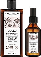 Körperpflegeset - Phytorelax Laboratories Coconut (Duschgel 250ml + Trockenöl 100ml) — Bild N2