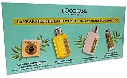 Set - L'Occitane En Provence Verbena Set (sh/gel/70ml + b/milk/70ml + h/cr/30ml + soap/50g) — Bild N2