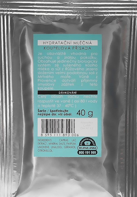 Feuchtigkeitsspendendes Badesalz mit Ziegenmilch - La Chevre Embellir Moisturizing Milk Bath Additive — Bild N2