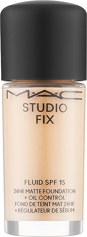 Mattierende Foundation - MAC Studio Fix Fluid SPF15 24HR Matte Foundation (Mini) — Bild N1