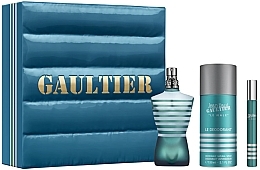 Düfte, Parfümerie und Kosmetik Jean Paul Gaultier Le Male - Duftset (Eau de Toilette 75ml + Eau de Toilette 10ml + Deospray 150ml) 