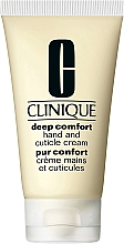 Reichhaltige Hand- und Nagelhautpflege - Clinique Deep Comfort Hand and Cuticle Cream — Bild N1