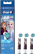 Austauschbare Zahnbürstenköpfe für elektrische Zahnbürste 3 St. - Oral-B Kids Frozen II — Bild N1
