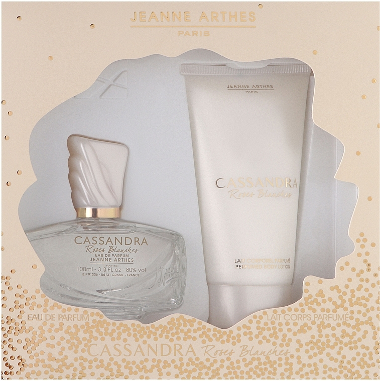 Jeanne Arthes Cassandra Roses Blanches - Duftset (Eau de Parfum 100ml + Körperlotion 150ml)  — Bild N1