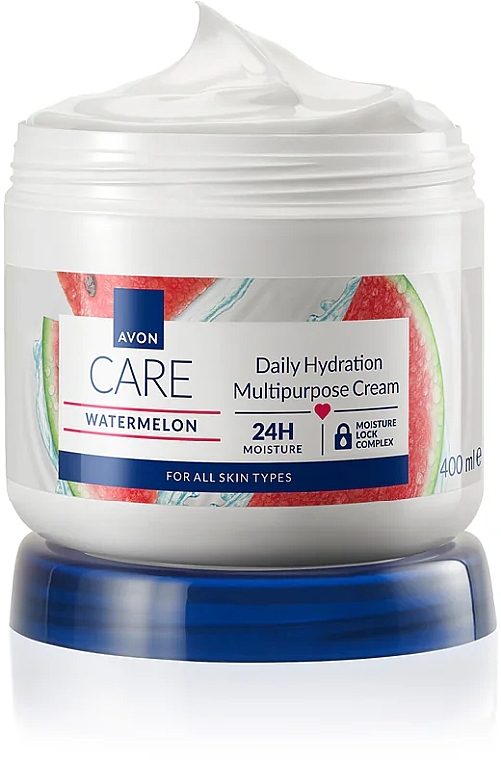 Feuchtigkeitsspendende Universalcreme für den Körper Wassermelone - Avon Care Watermelon Daily Hydration Multipurpose Cream — Bild N2