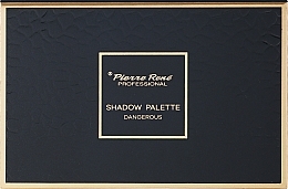 Lidschatten-Palette - Pierre Rene Professional Shadow Palette Dangerous  — Bild N2