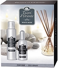 Düfte, Parfümerie und Kosmetik Tesori d`Oriente White Musk - Duftset (Eau de Parfum 100 ml + Deospray 150 ml)