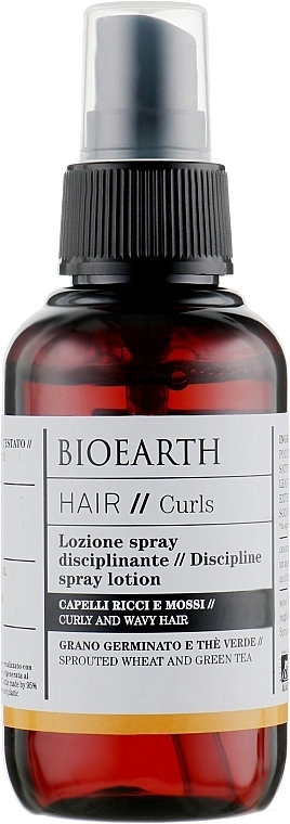 Spray für glattes Haar - Bioearth Hair Hair-Taming Spray-Lotion  — Bild N1