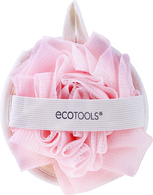 Doppelseitiger Badeschwamm rosa - EcoTools Dual Cleansing Pad — Bild N1