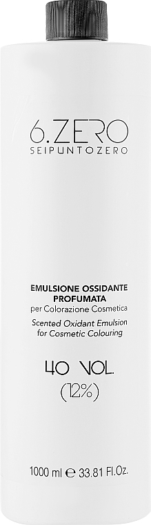 Oxidationsemulsion - Seipuntozero Scented Oxidant Emulsion 40 Volumes 12% — Bild N3