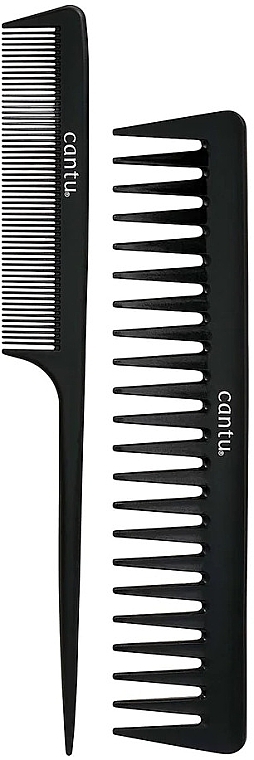 Haarkamm-Set 2 St. - Cantu Carbon Fibre Comb Set — Bild N3