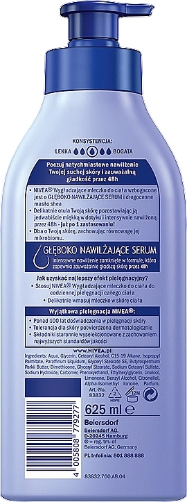 Zarte Körpermilch für trockene Haut - Nivea Body Soft Milk — Foto N3
