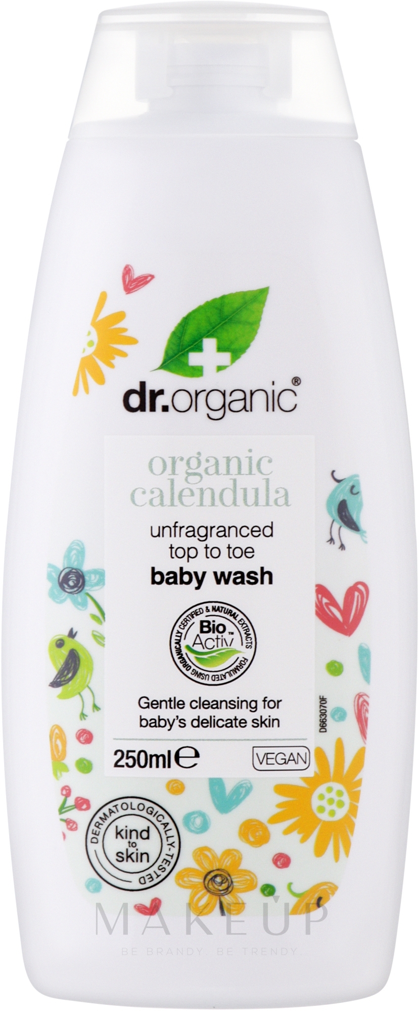 2in1 Duschgel mit Bio-Calendula - Dr. OrganicOrganic Calendula 2-in-1 Baby Wash — Bild 250 ml