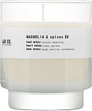 Düfte, Parfümerie und Kosmetik Duftkerze Magnolie und Gewürze - Ambientair Lab Co. Magnolia & Spices