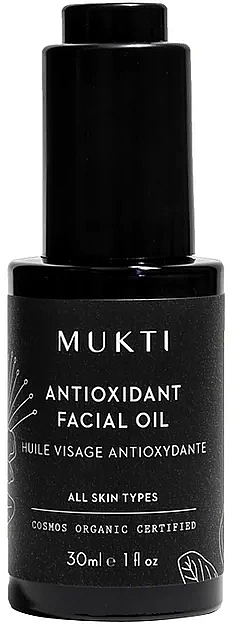 Mukti Organics Antioxidant Facial Oil - Antioxidatives Gesichtsöl — Bild N1