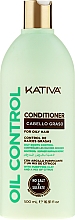 Düfte, Parfümerie und Kosmetik Haarspülung für fettiges Haar - Kativa Oil Control Conditioner